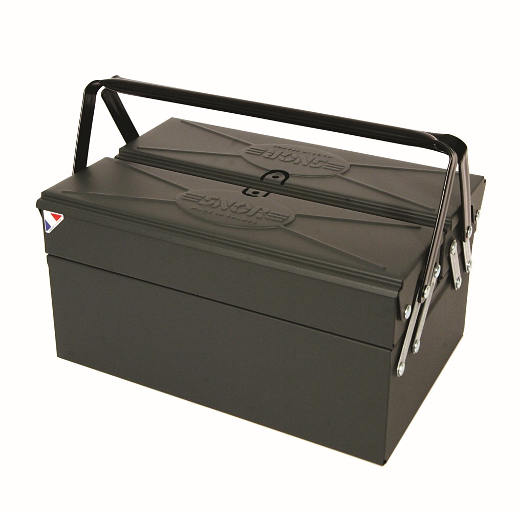 Caisse à outils 3 compartiments anthracite SNOR
